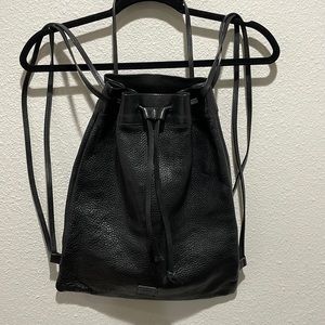 Vintage Brave 1992 leather backpack with internal pockets